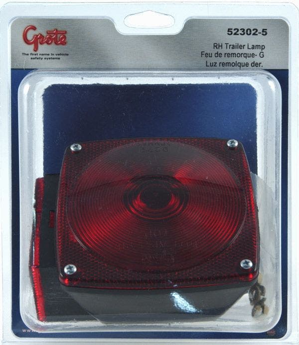 Grote 52302-5 Trailer Lighting Kit (Rh Stop Tail Turn Replacement)   Trailer