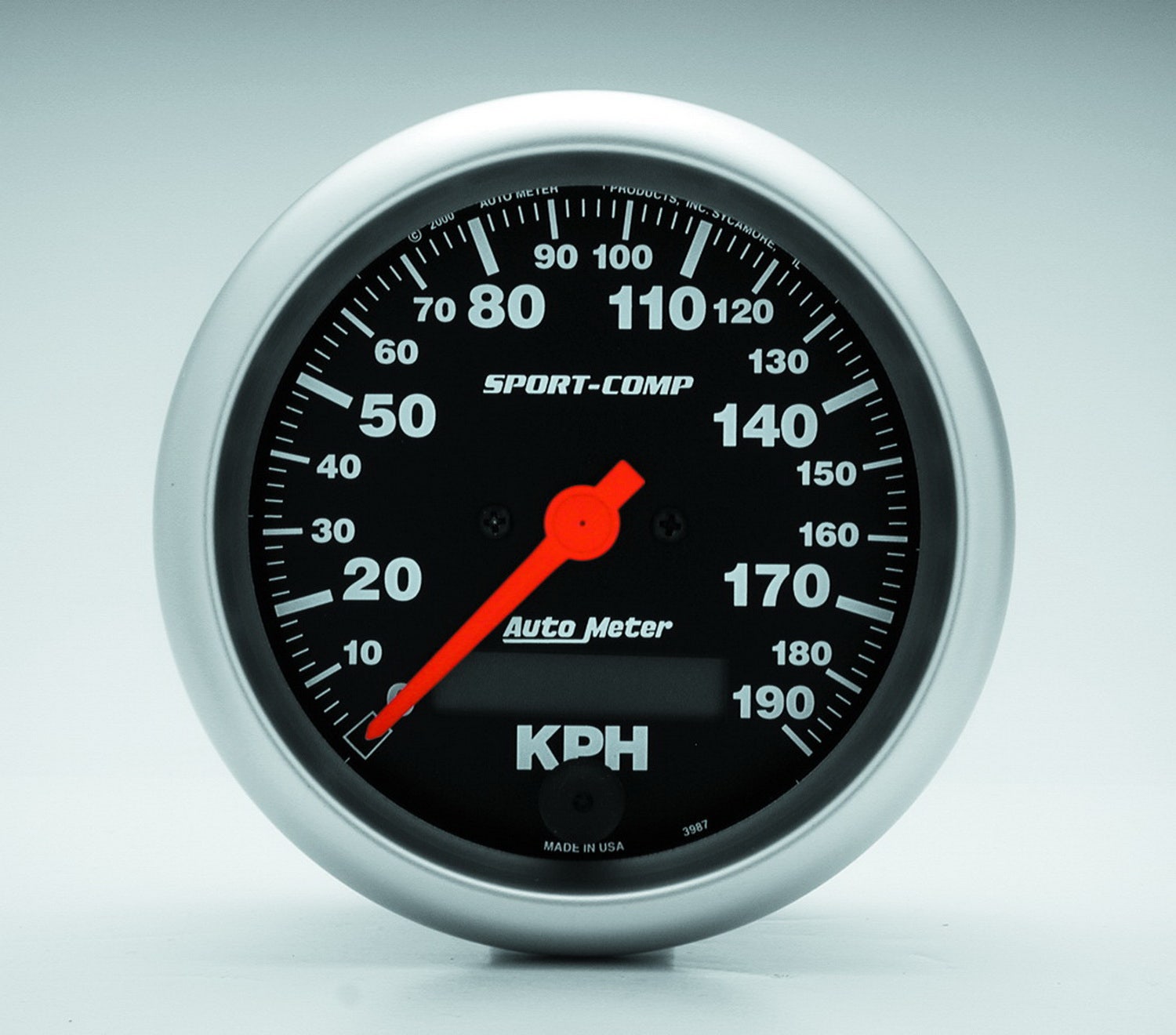 Autometer 3987-M Sport-Comp Electric Metric Speedo Auto Meter Products 3982
