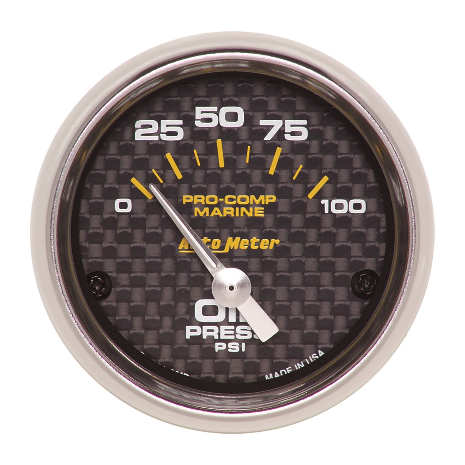Autometer 200758-40 Marine Electric Oil Pressure Gauge   Marine Electric Oil