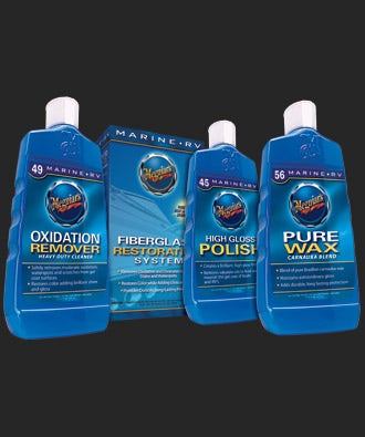 Meguiar's M4965 Marine/Rv Fiberglass Restoration System Meguiar S  Marine/Rv