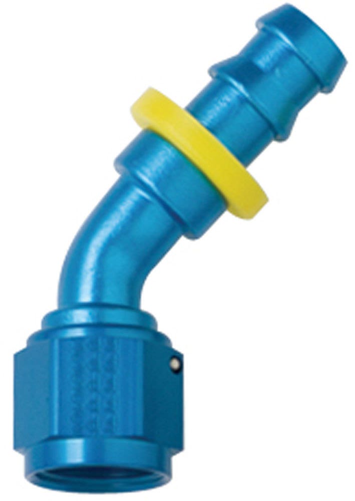 Fragola (204506) #6 45┬░ Push Lock Hose Fitting  () #6 45┬░ Push Lock Hose