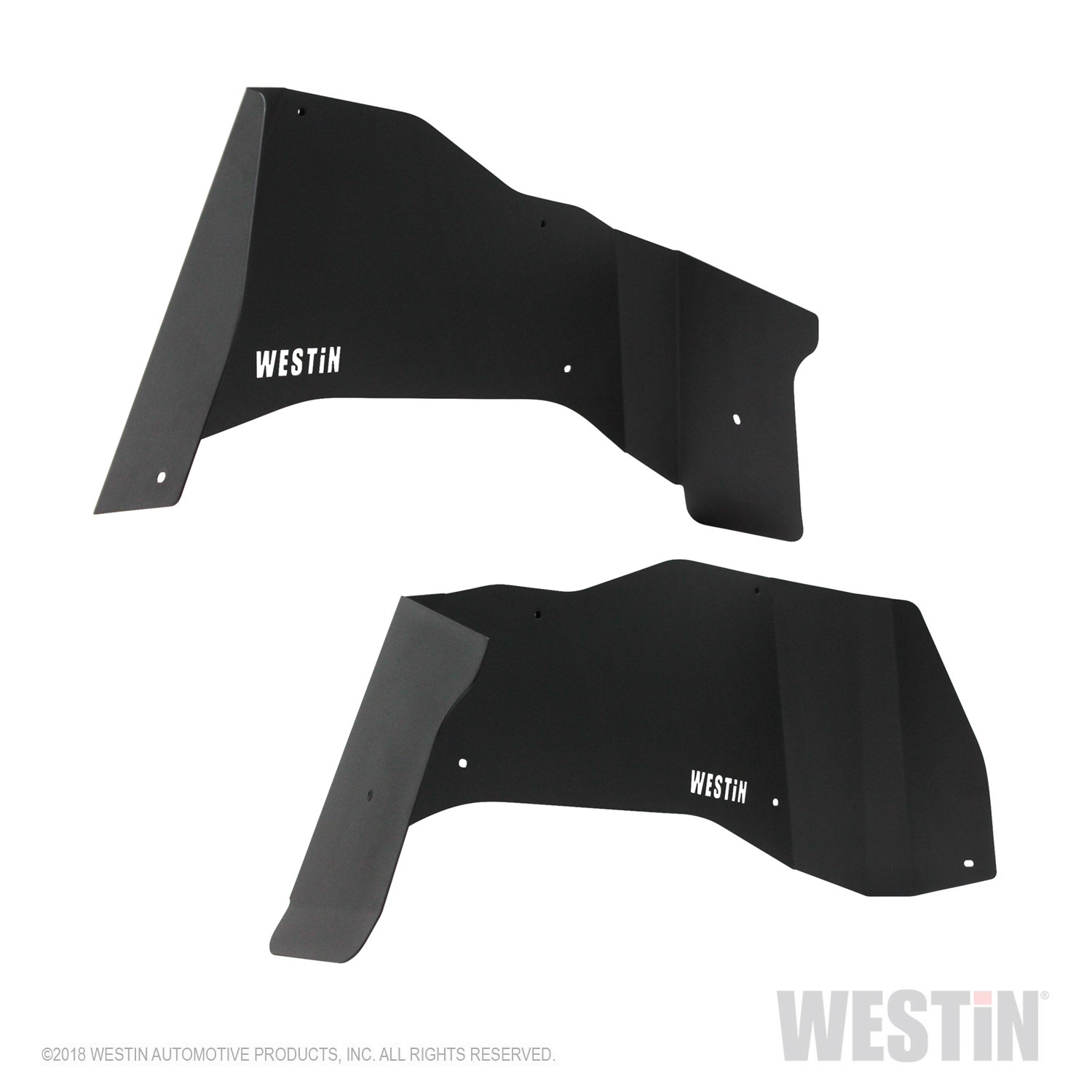 Westin 62-11015 Textured Black Fender (Inner - Rear Jeep Wrangler Jk