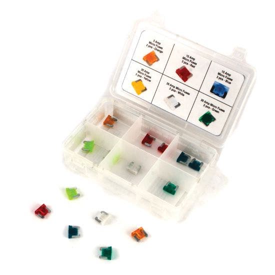 Performance Tool W5376 15-Piece Micro Fuse Assortment   Fuse Assortment; Fuse