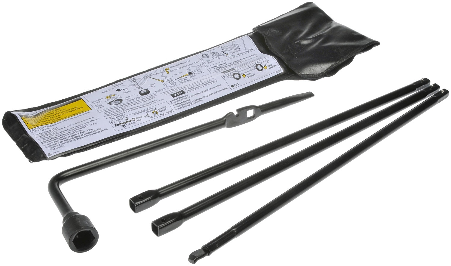 Dorman - Oe Solutions Spare Tire Jack Handle / Wheel Lug Wrench P/N:926-000 Jack