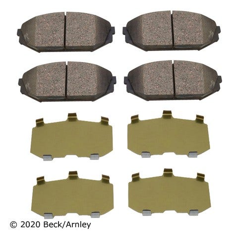 Beck/Arnley Disc Brake Pad Set P/N:089-1605  Disc Brake Pad Set P/N: