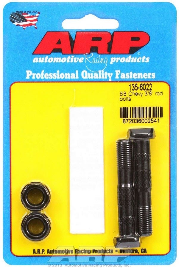 Bbc Rod Bolt Kit - Fits 396-427 W/3/8 (2) Bbc Rod Bolt Kit - Fits 396-427 W/3/8