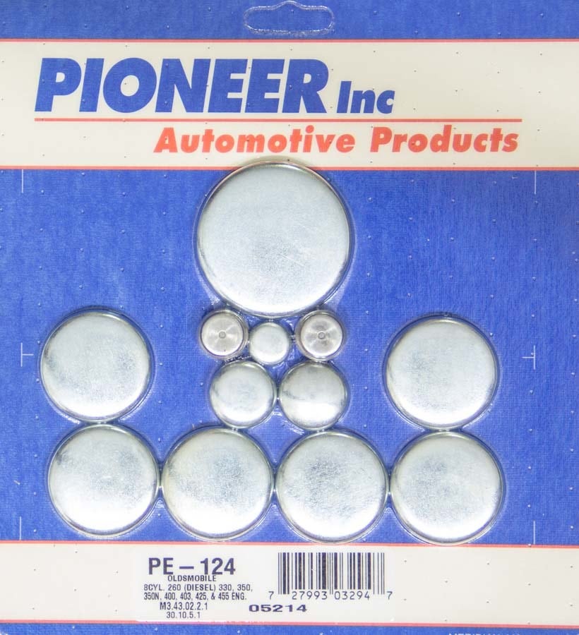 Pioneer 350 Olds Freeze Plug Kit  350 Olds Freeze Plug Kit