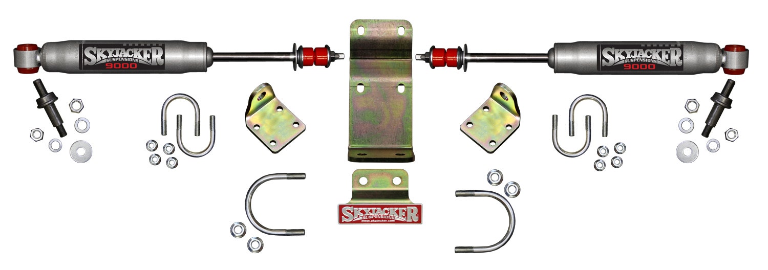 Skyjacker 9208 Steering Stabilizer Dual Kit Fits 18-20 Gladiator Wrangler (Jl)