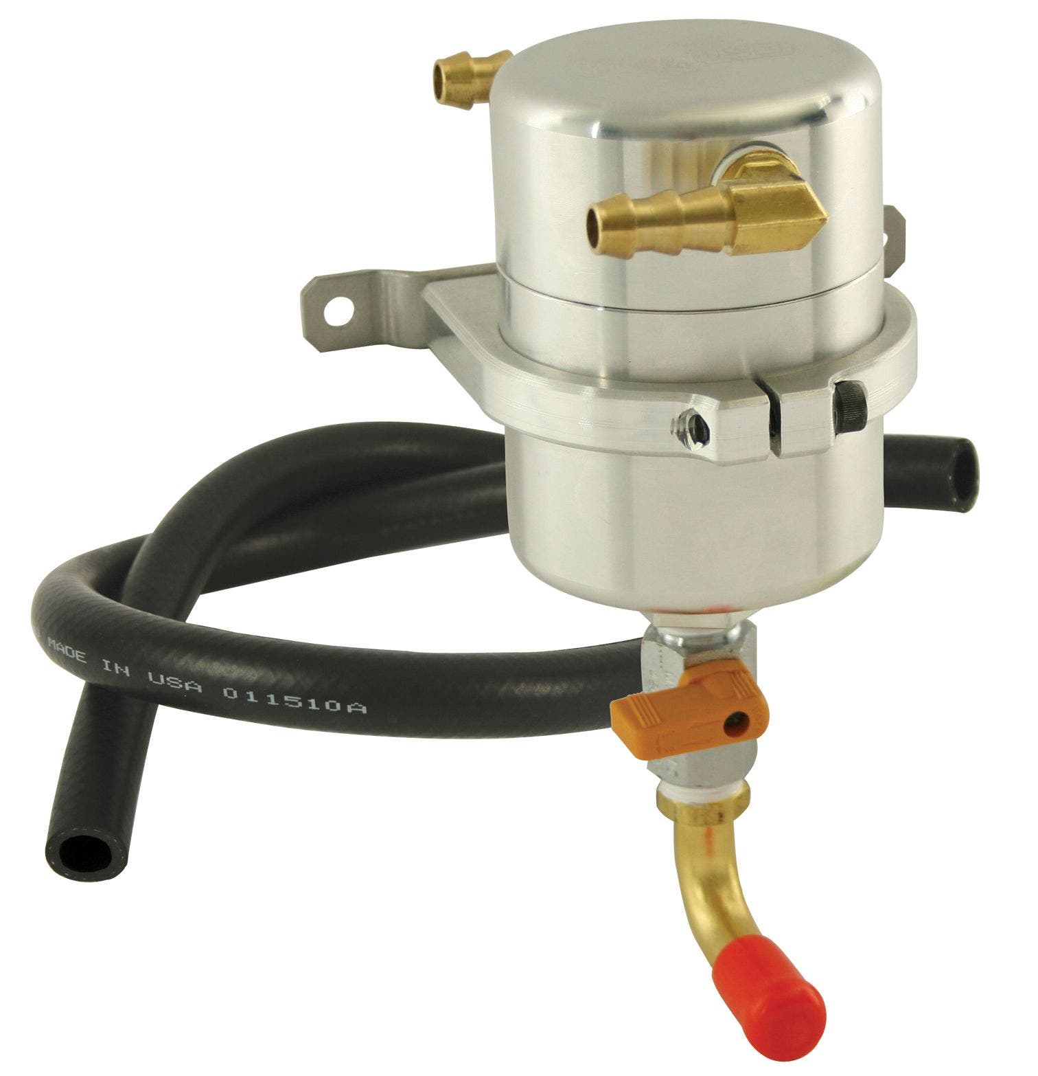 Moroso 85474 Universal Air/Oil Separator Catch Can  Performance  Catch Can;