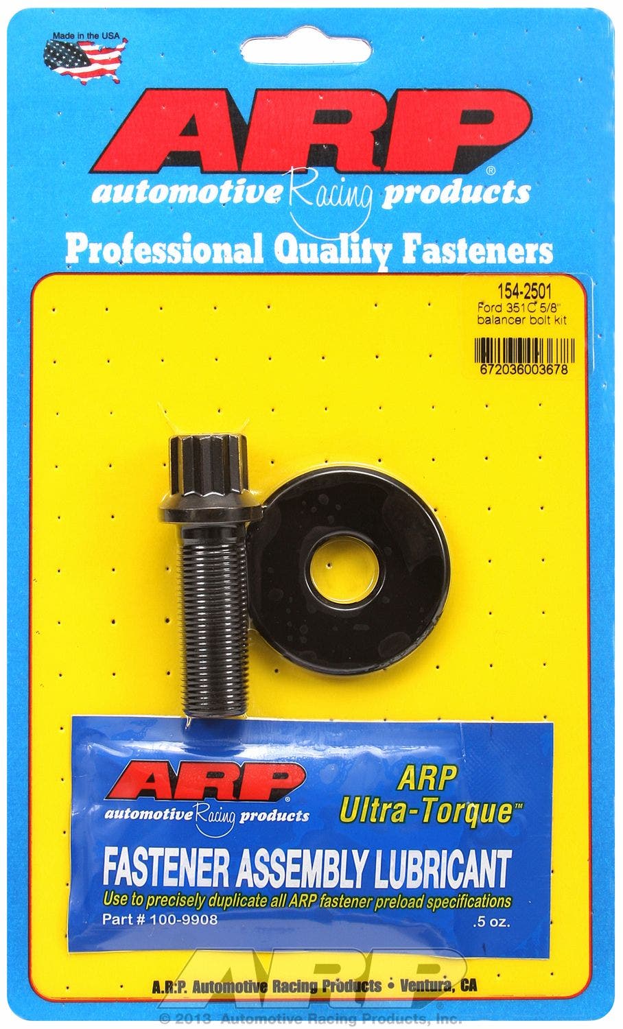 Arp 154-2501 Balancer Bolt Kit Arp Fasteners  Harmonic Balancer Bolt; Engine