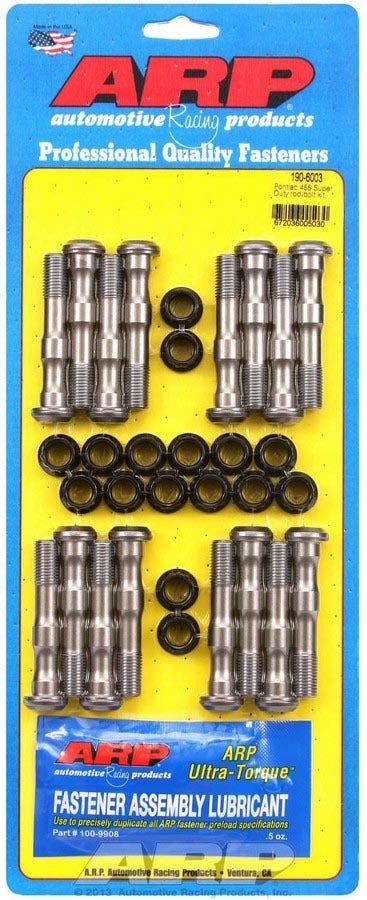 Arp 190-6003 Rod Bolt Kit For Pontiac 455 Super Duty Arp  Rod Bolt Kit For