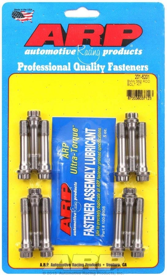 Arp 201-6201 Connecting Rod Bolt Kit, 12 Piece Arp  Connecting Rod Bolt Kit, 12