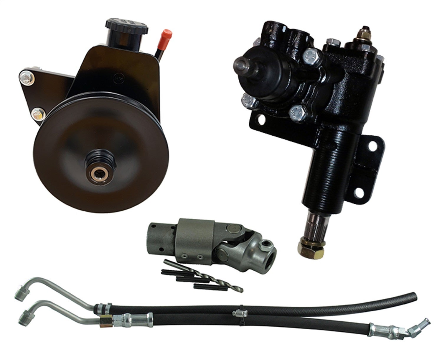 Borgeson 999063 Power Steering Conversion Kit   Power Steering Conversion Kit