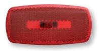 Optronics Mc32rbs Surface Mount Maker/Clearance Light With Reflex, Red   Surface