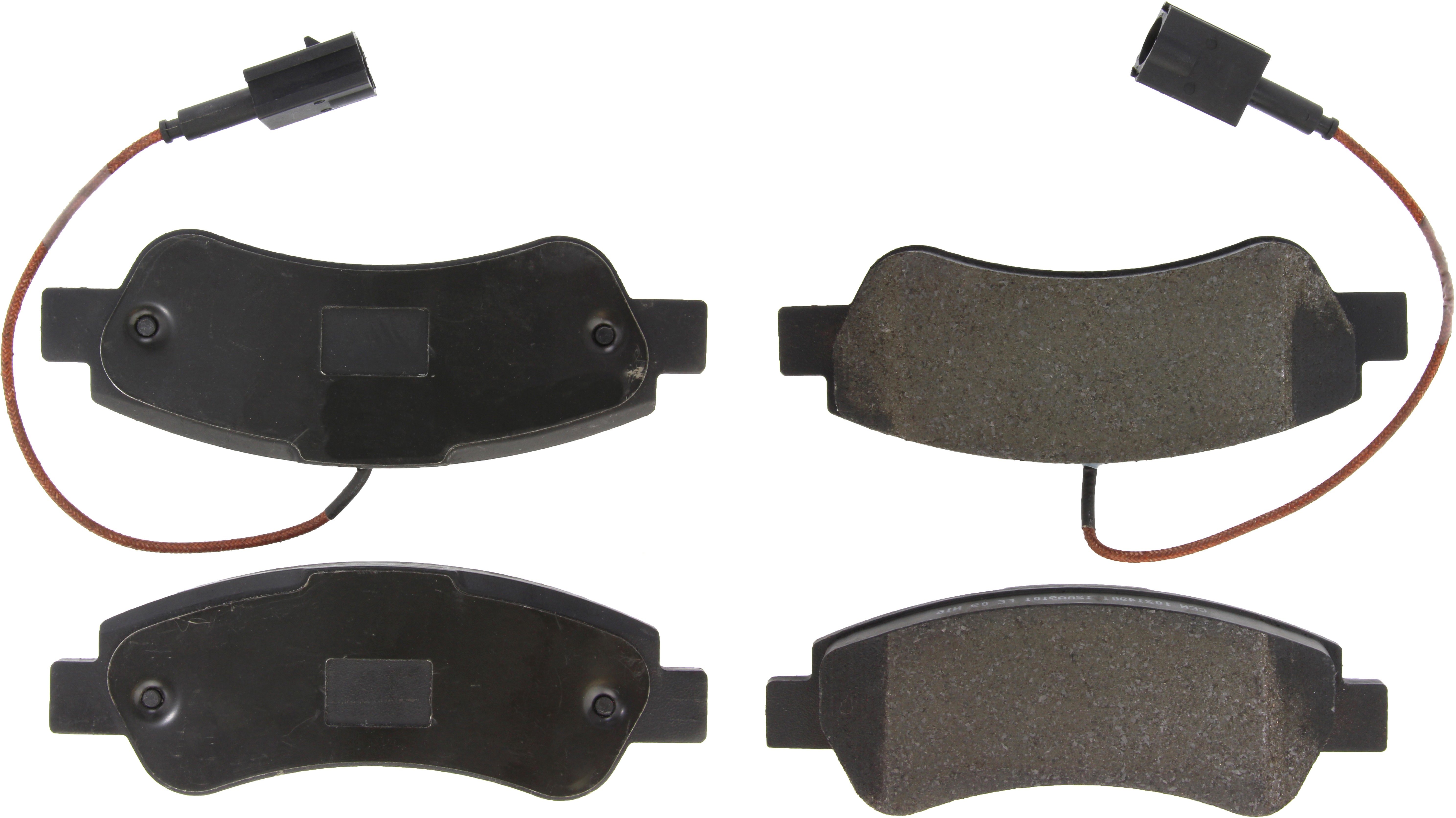 Centric Parts Disc Brake Pad Set P/N:300.14901  Disc Brake Pad Set P/N: