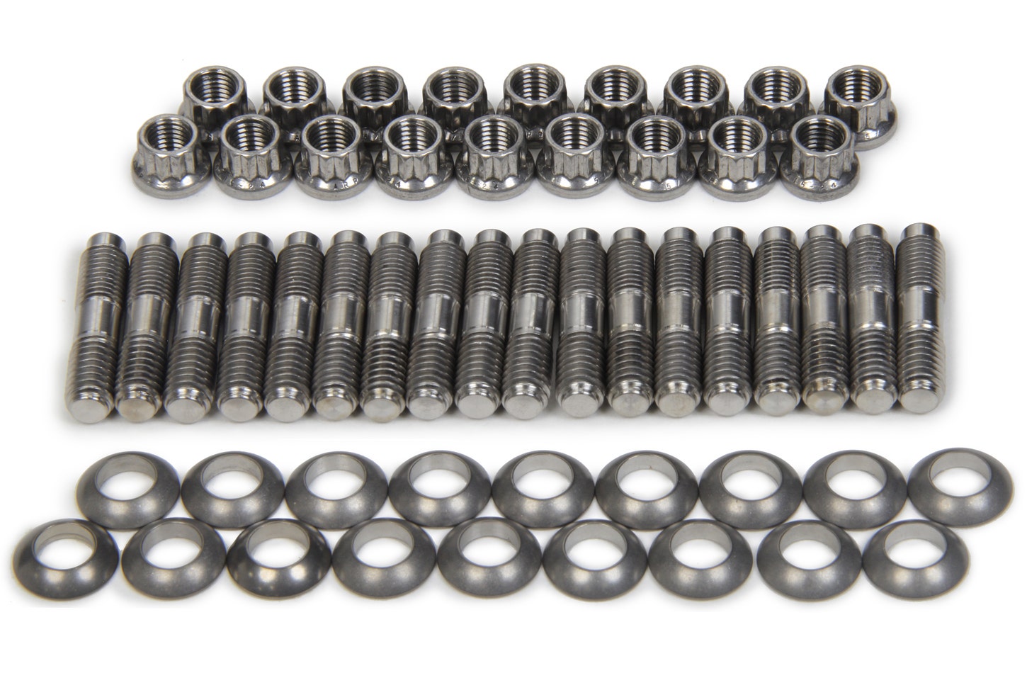 Weld Racing P609-Ps1-18 Bead Lock Bolt Kit, Studs/Nuts/Washers, Titanium, Weld