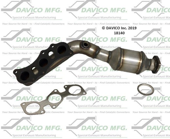 Davico Mfg Catalytic Converter P/N:18140  Catalytic Converter P/N: