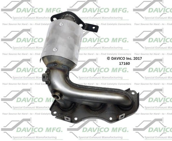 Davico Mfg Catalytic Converter P/N:17160  Catalytic Converter P/N: