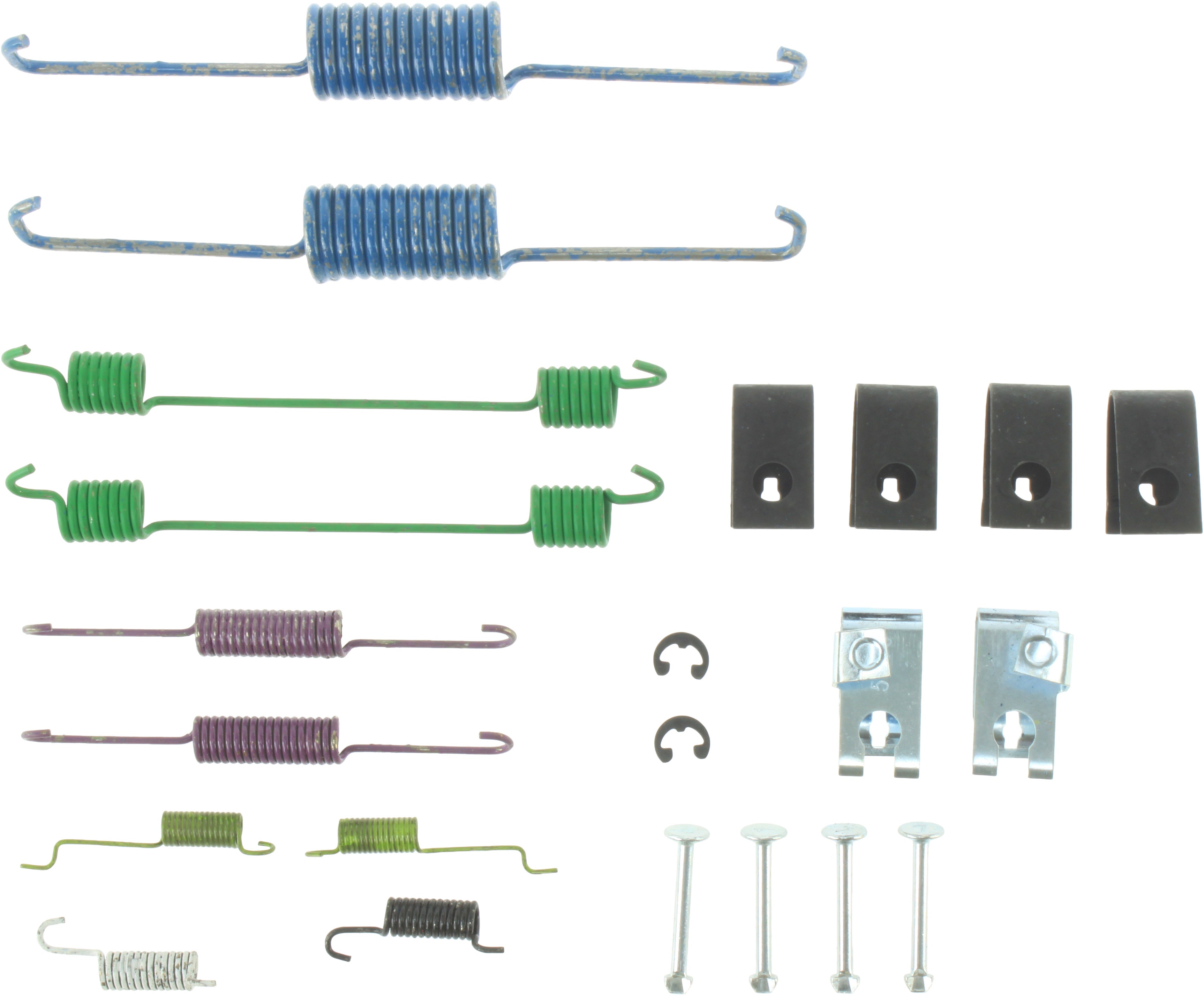 Centric Parts Drum Brake Hardware Kit P/N:118.48004  Drum Brake Hardware Kit