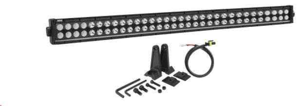 Westin 09-12212-60C B-Force Black Face 30 Inch Double Row Led Light Bar With