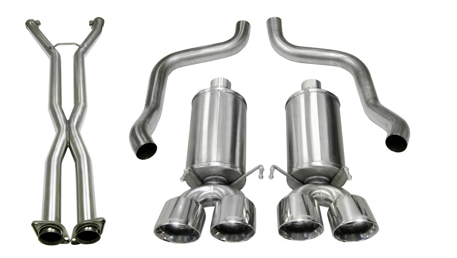 Corsa Performance 14470Cb Xtreme Cat-Back Exhaust System Fits 09-13 Corvette