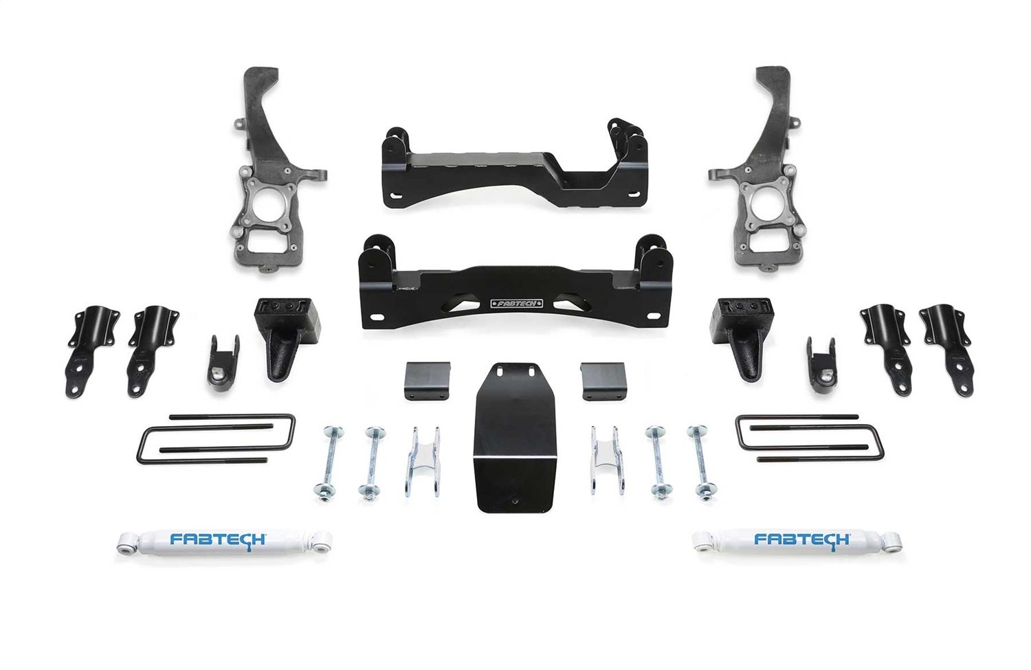 Fabtech K2371 Basic Lift System W/Shocks Fits 21-23 F-150   Basic Lift System