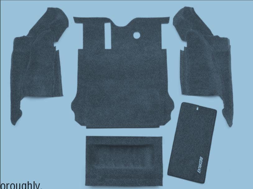Bedrug Btjk11r2 Bedtred Cargo Kit Fits 11-18 Wrangler (Jk) Bed Rug Btjk07r2