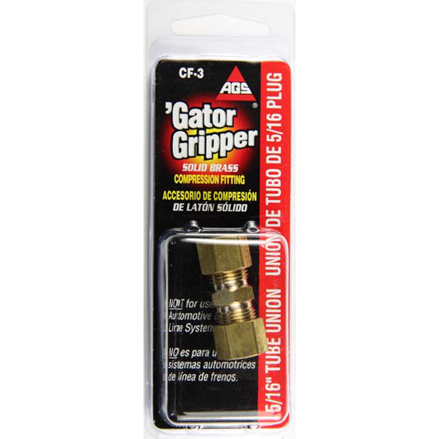 Ags Compression Fitting P/N:Cf-3 American Grease Stick ()  Compression Fitting