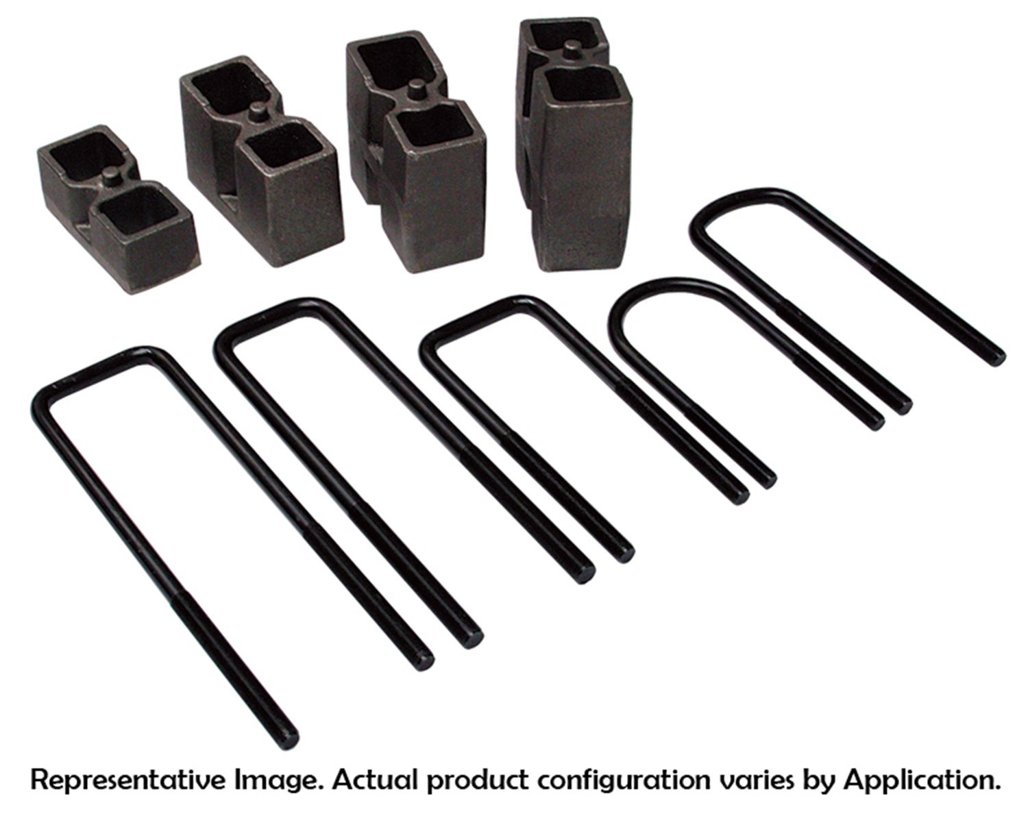 Skyjacker U9b5r U-Bolt Kit  Suspensions U5b3r Leaf Spring Axle U Bolt Kit; Shape