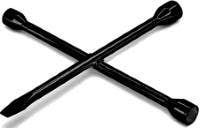 14 Inch Sae/Metric Combination Lug Wrench With Spade Tip   Lug Nut Wrench;