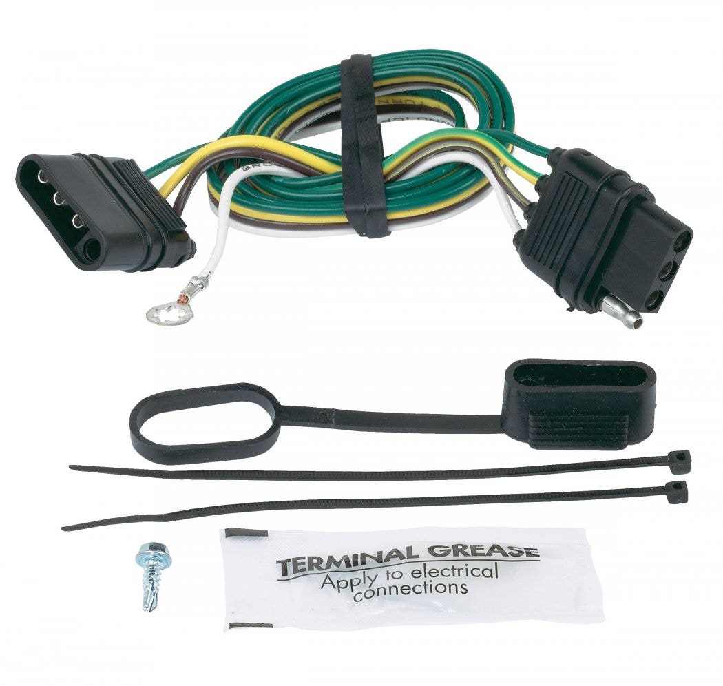 Hopkins 47105 4 Wire Flat Extension With Ground, 32" Length Hopkins  4 Wire Flat