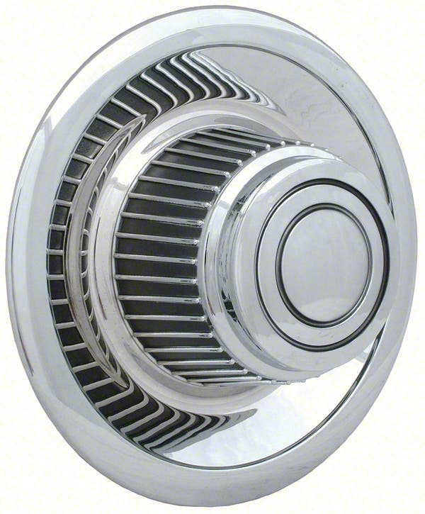 Cap;69-77 Chevelle;Chrm;Push-On Iwc  Wheel Center Cap  Wheel Series