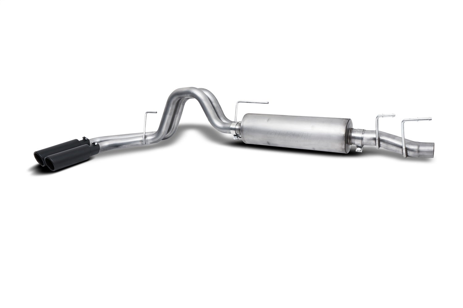 Gibson Performance 69224B Black Elite Cat-Back Dual Sport Exhaust System Gibson