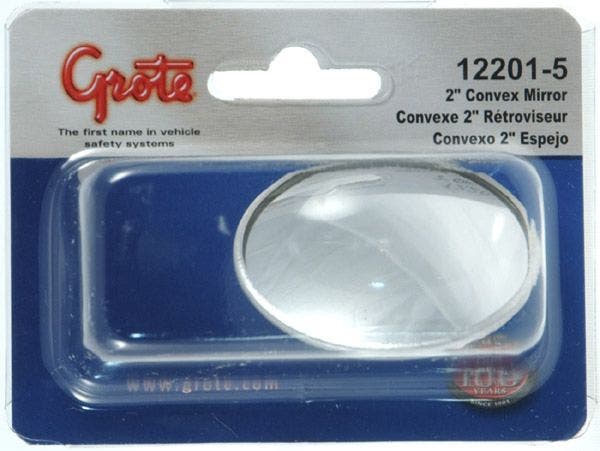 Grote 12201-5 2" Round Stick-On Convex Mirror   Blind Spot Mirror  Size (In) - 2