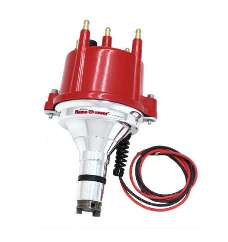 Flame-Thrower "Stock-Look" Distributor Featuring Original Ignitor Electronics