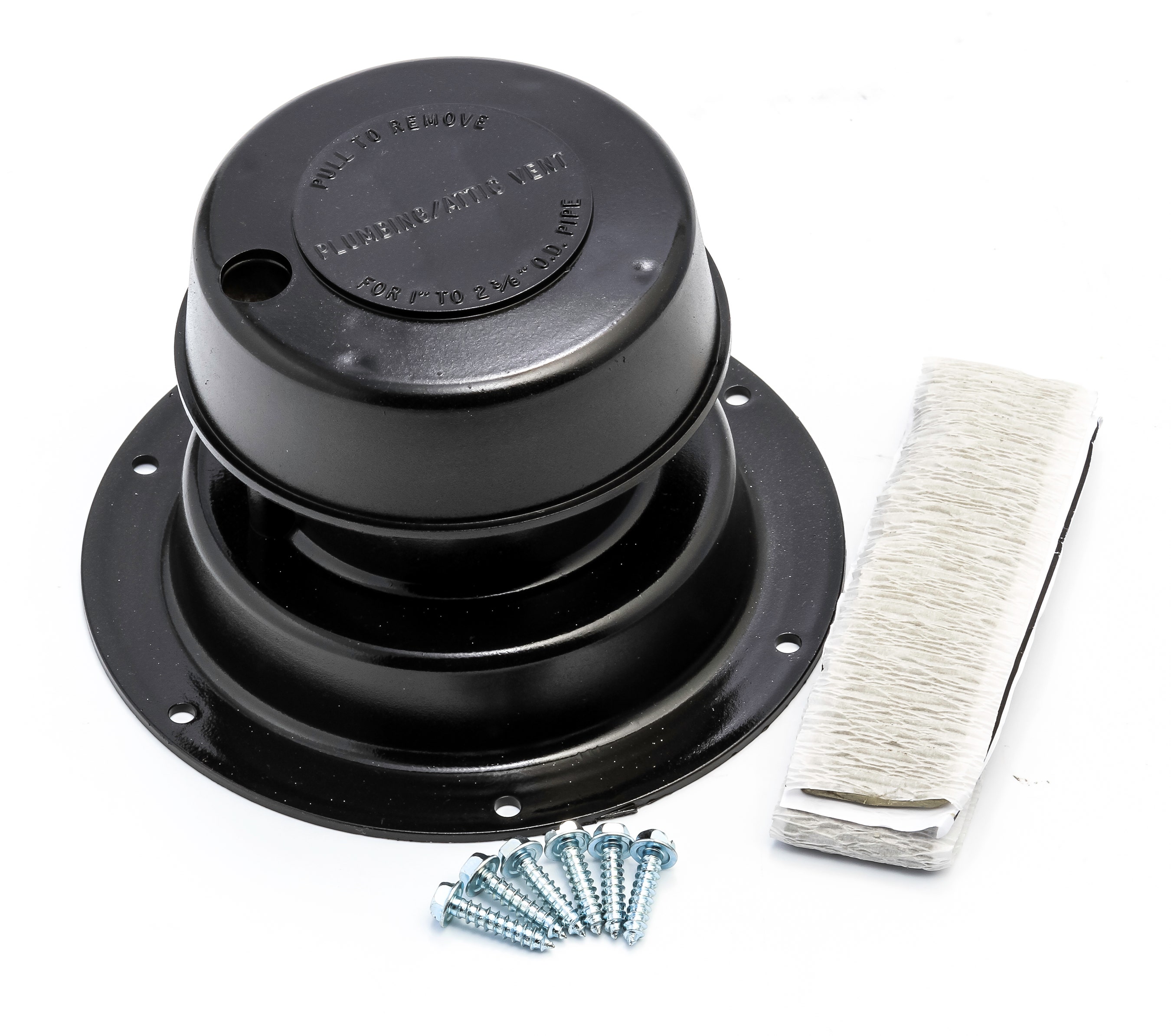 Camco 40138 Black Replace-All Plumbing Vent Kit  Replace-All Sewer Vent