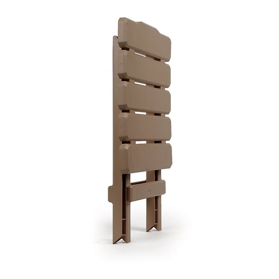 Camco Adirondack Portable Outdoor Folding Side Table, Perfect For The Beach,
