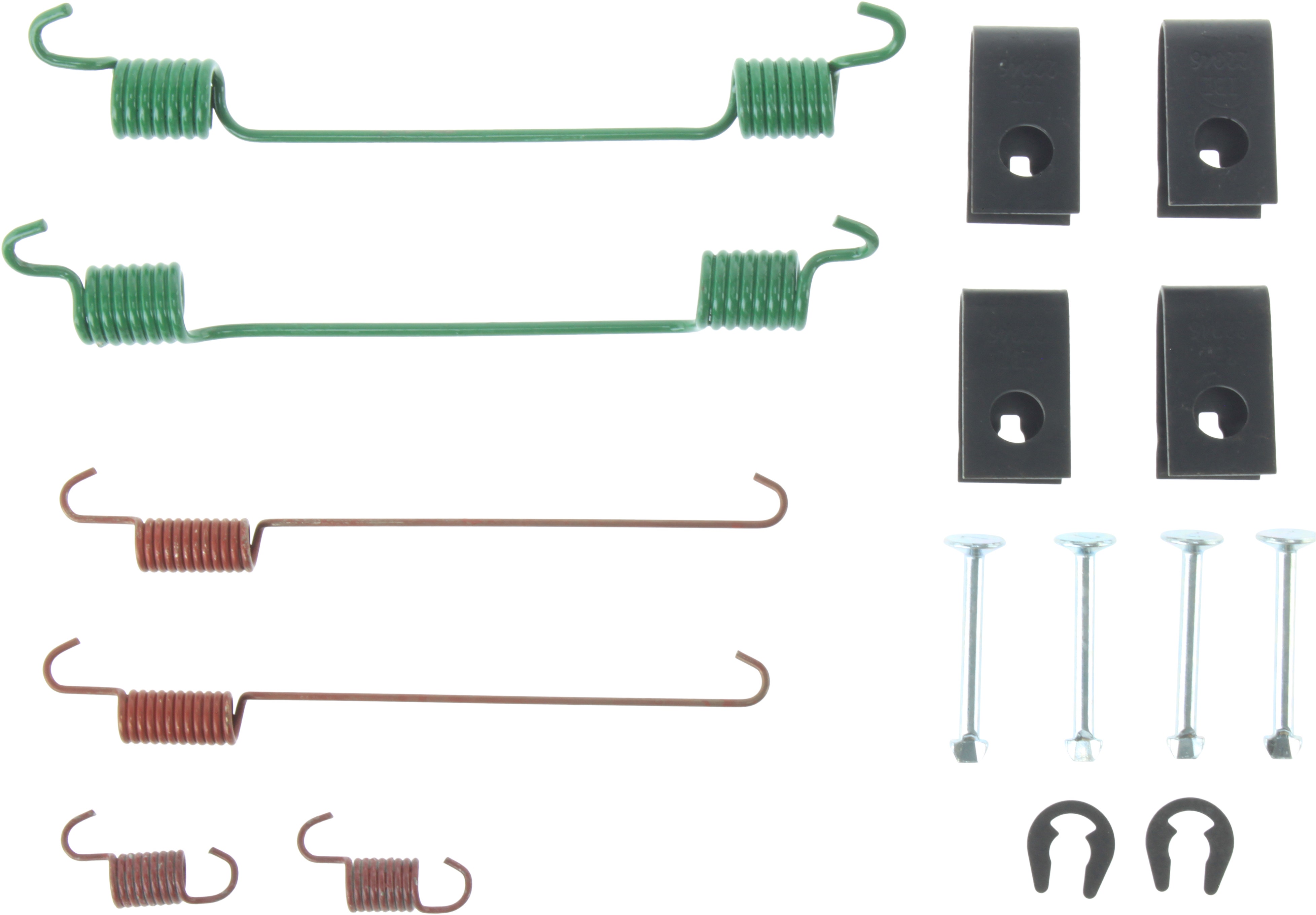 Centric Parts Drum Brake Hardware Kit P/N:118.48006  Drum Brake Hardware Kit