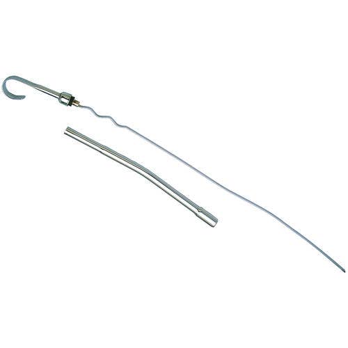 Trans-Dapt 9405 Chrome Oil Pan Dipstick Trans Dapt  Oil Dipstick; Overall Length