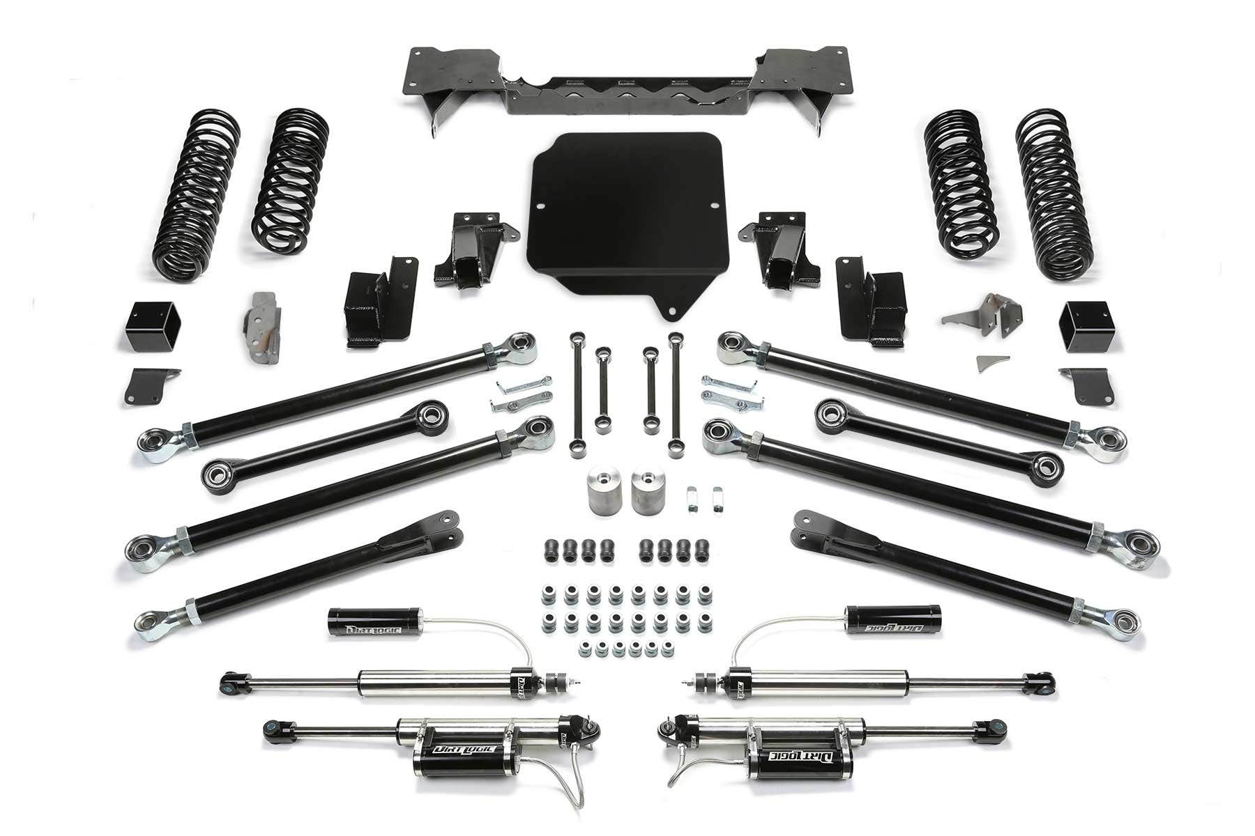 Fabtech Fts24233 Long Arm Box Kit For 5 In. Lift For Pn[K4144dl/K4145dl] Long