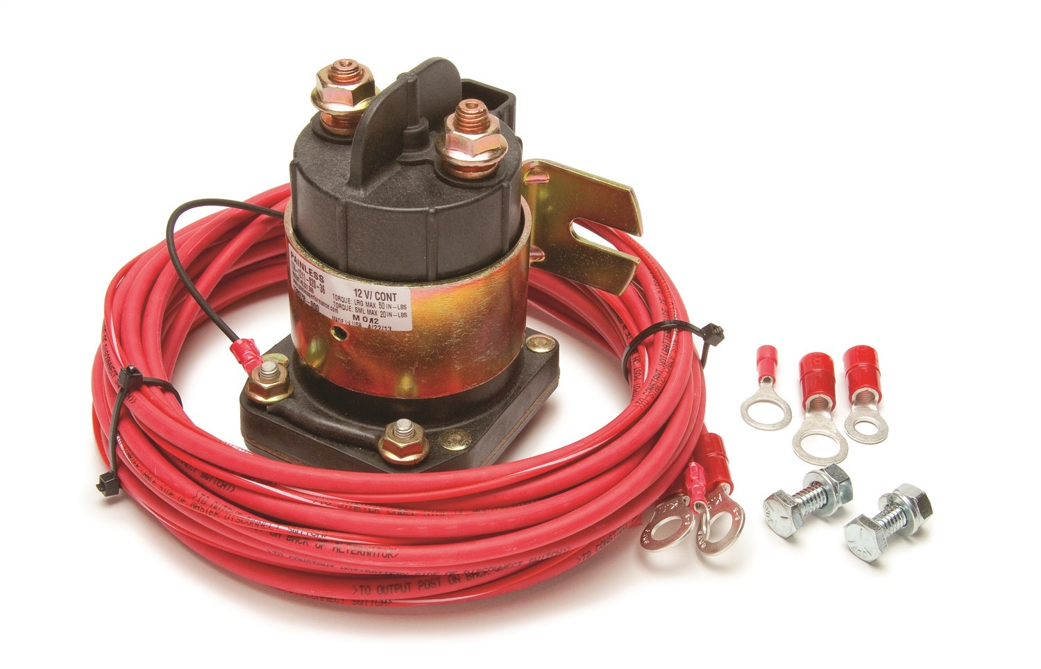 Painless Wiring 50105 High Amp Alternator Shutdown Relay Kit   High Amp