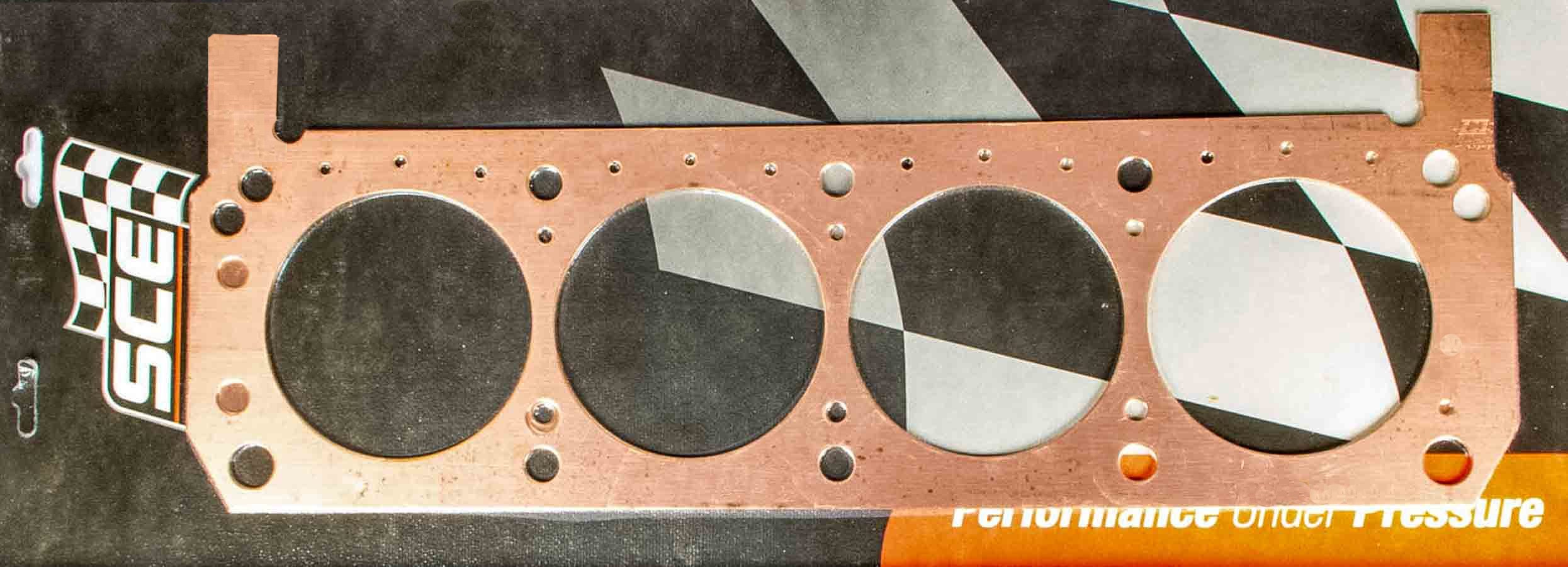 Cylinder Head Gasket, Pro Copper, 4.160 In Bore, 0.080 In Compression Thickness,