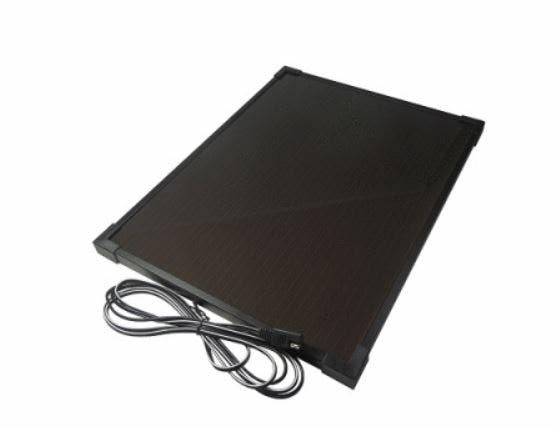 Wirthco 23144 Battery Doctor 9W Solar Panel Charger Maintainer Kit  23130