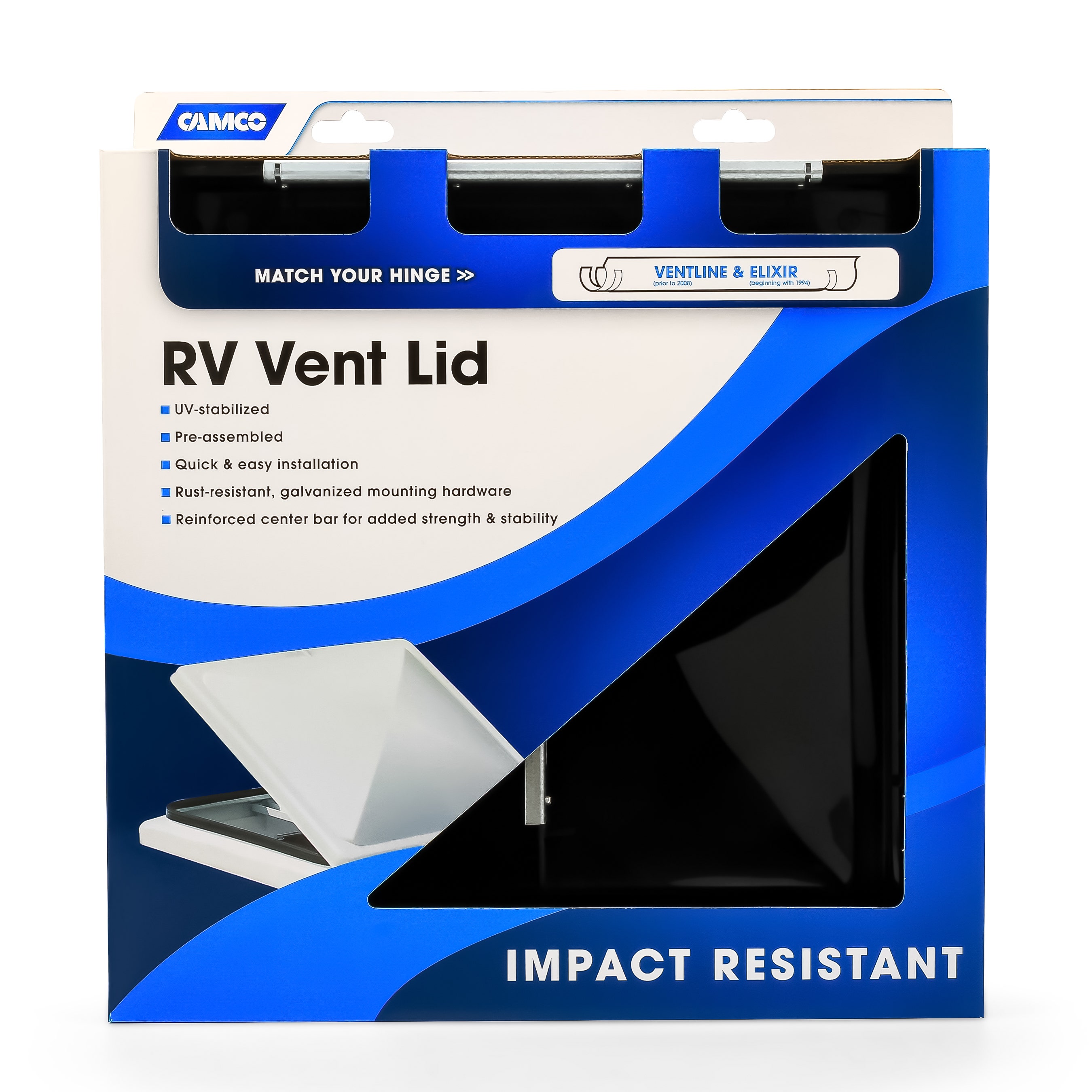 Camco 40177 Replacement Vent Lid (Ventline (Pre 2008) & Elixir (Since 1994)