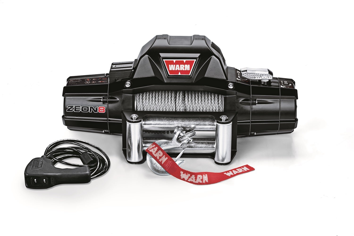 Warn 88980 Zeon 8 Winch  Industries  Winch Zeon (R) 8; Max Amp Draw/ Line Pull -