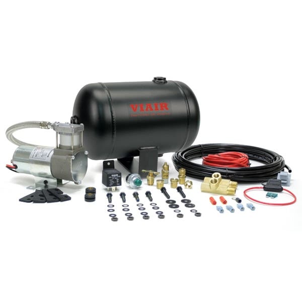 Viair 10000 Onboard Air System, Black   Air Horn Compressor Ultra-Light Duty;