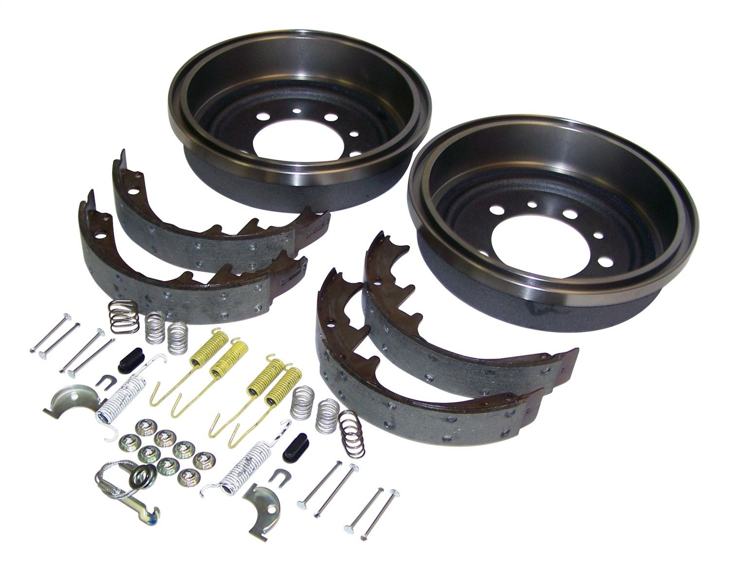 Crown Automotive 52002952K Drum Brake Shoe And Drum Kit Fits Cj5 Cj7 Scrambler