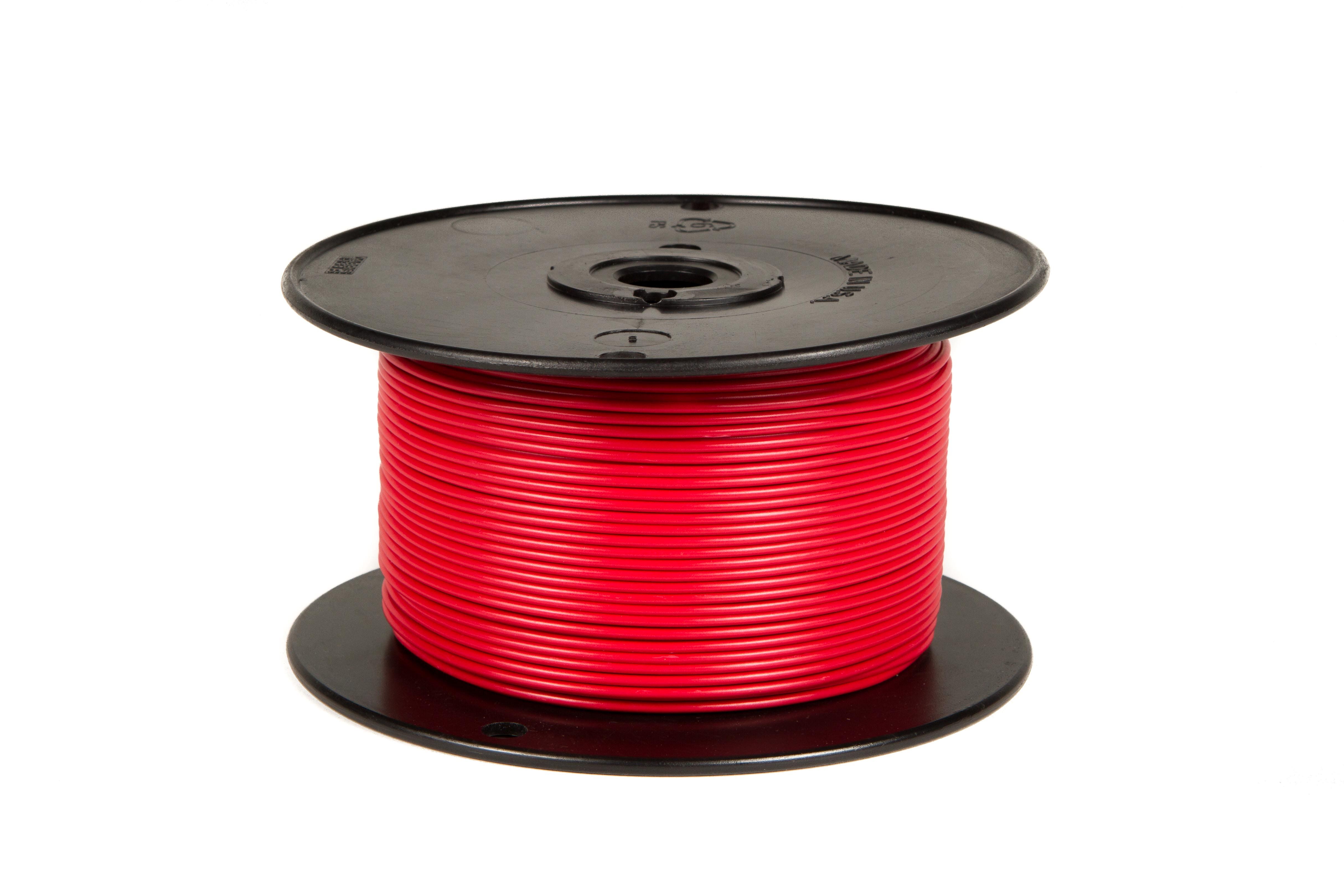 Wirthco 81103 Battery Doctor Red 100' 16-Gauge General Purpose Primary Wire