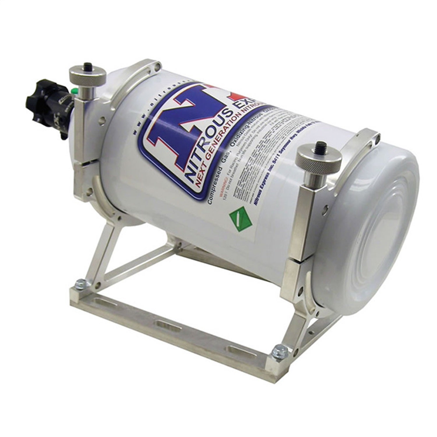 Nitrous Express 11108 Billet Nitrous Bottle Bracket   Billet Nitrous Bottle