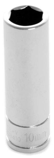 Performance Tool W36410 1/4 Dr 10Mm 6Point Dw Socket, 1 Pack   1/4 Dr 10Mm